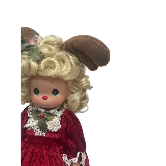VTG Precious Moments Doll 16" Merry Christmoose 2003 Limited Edition #4248 RARE - Picture 6 of 16